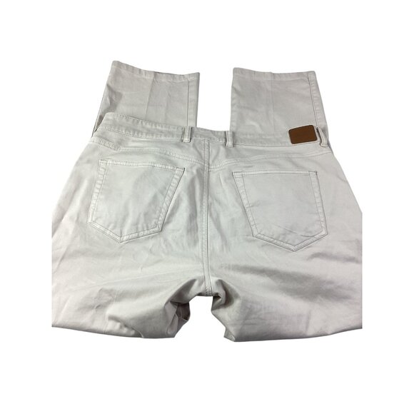 Peter Millar Mens Brushed Denim Khaki Straight-Leg Jeans *Pants *Size 36*EUC - Picture 13 of 14